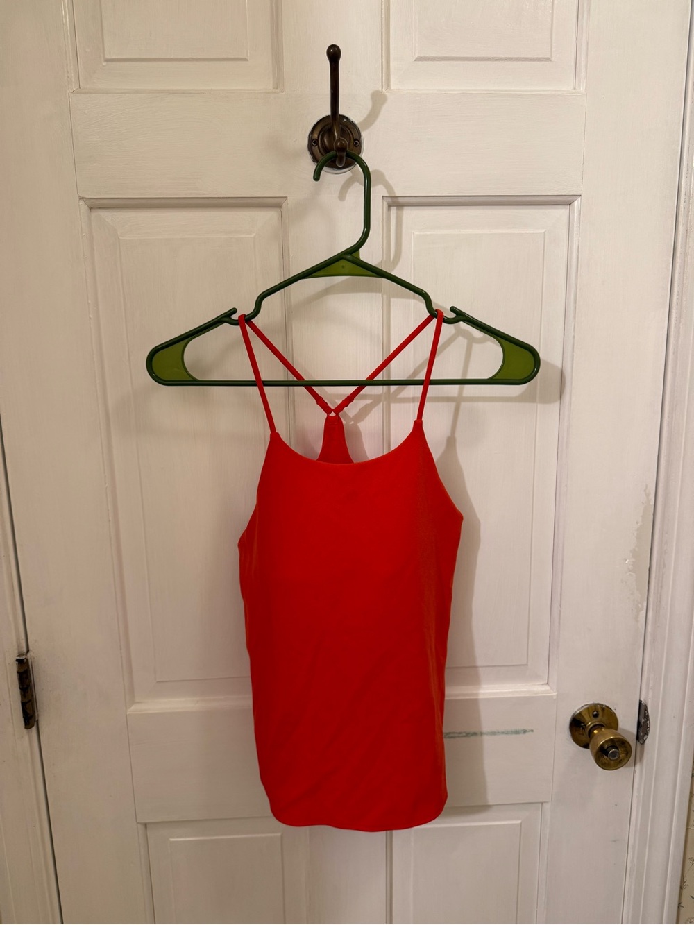 Uniqlo Orange Bra Tank Top Size Small